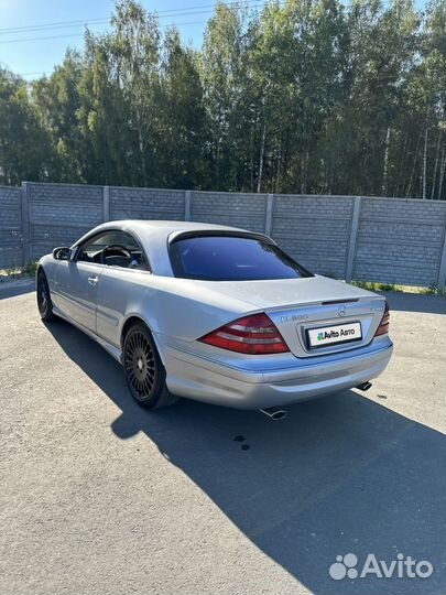 Mercedes-Benz CL-класс 5.8 AT, 2002, 140 000 км