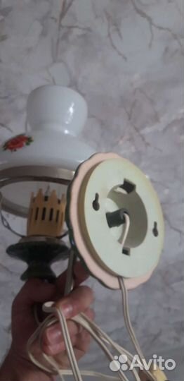 Светильник СССР керамическая