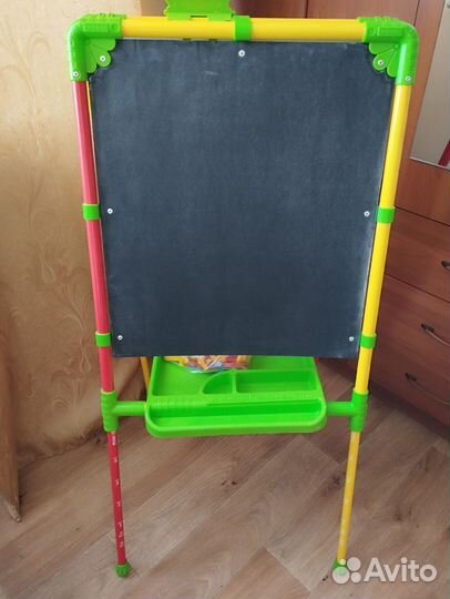 Мольберт детский двухсторонний