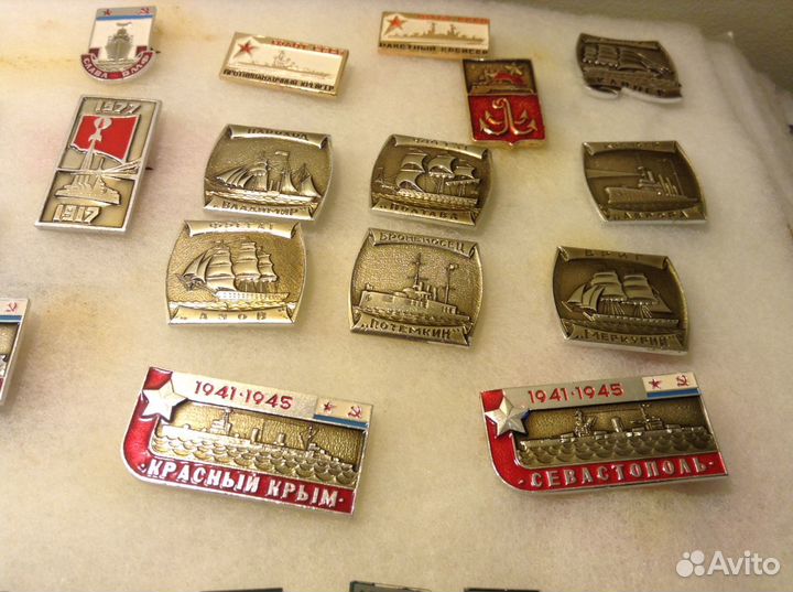 Значки Корабли