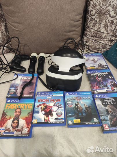 Sony playstation 4 pro 1tb с vr очками