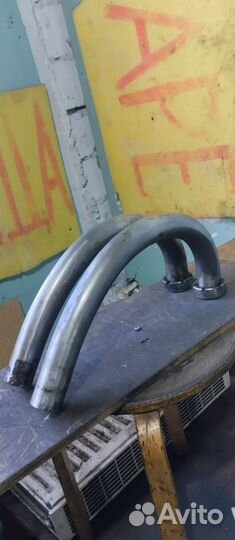 Колени глушителей мотоцикла Иж Планета 2