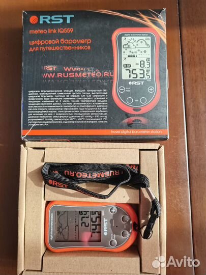 Цифровой барометр rst meteo link iq559