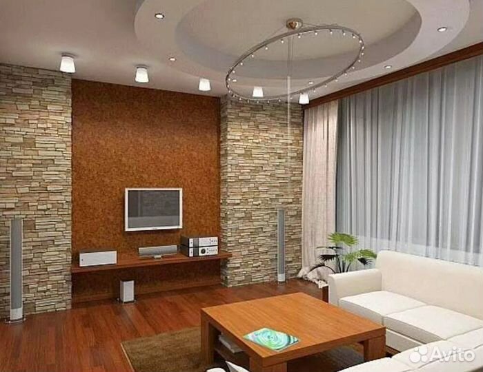 Монтаж натяжных потолков, экстренный слив воды