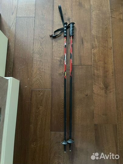 Горные лыжи детские 120 см с креплением