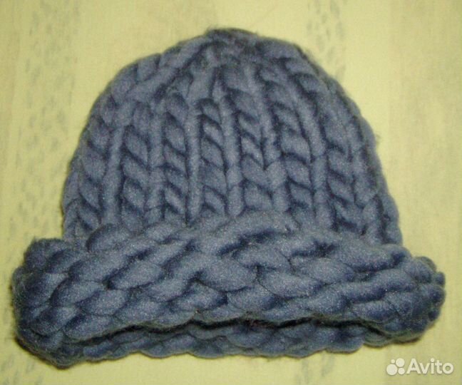 Шапка Хельсинки Новая Крупная вязка