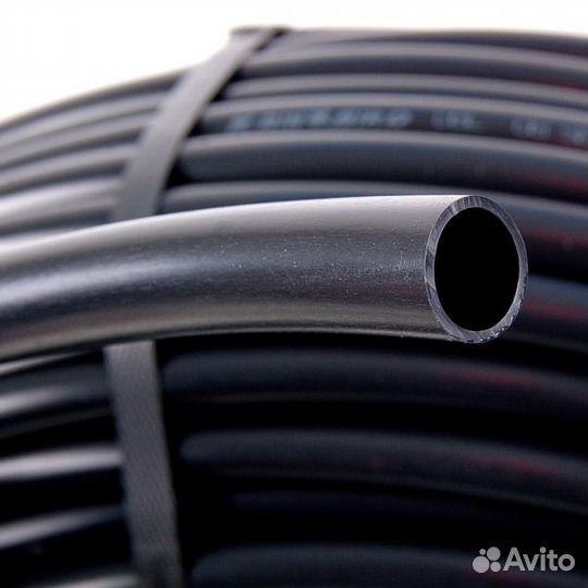 Трубка слепая без капельниц rain bird DBL 16 мм / 46 mil (черная). Бухта 25 метров