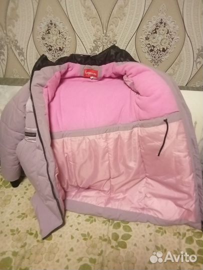 Пуховик зимний женский