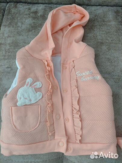 Комплект на девочку 3-6 мес