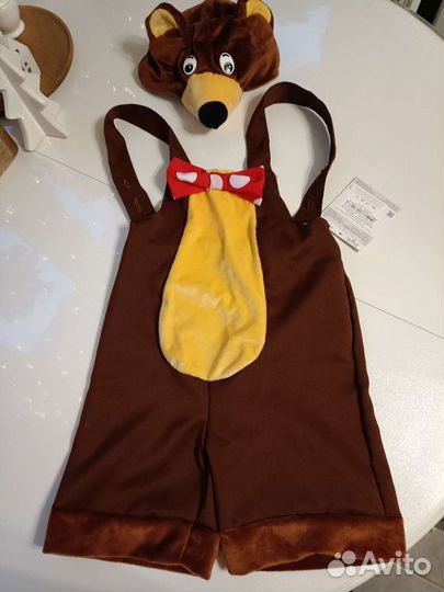 Карнавальный костюм для мальчика медведь