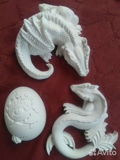 Гипсовые фигурки для раскрашивания