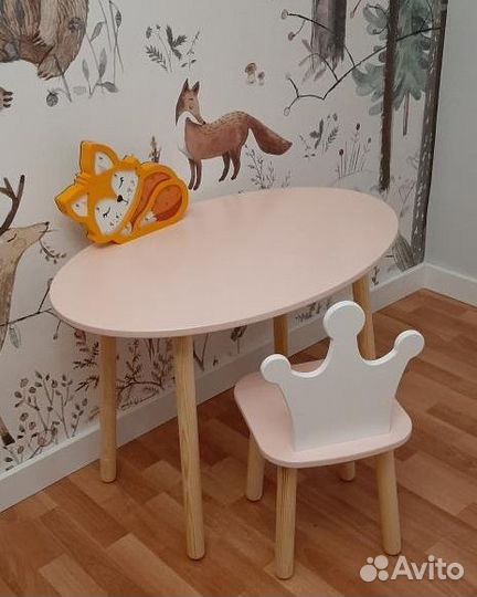 Детский стол и стул