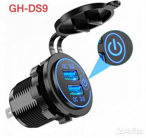 USB / Вольтметр в автомобиль