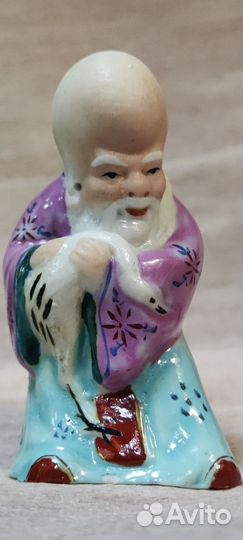 Фарфоровая статуэтка Китайский мудрец