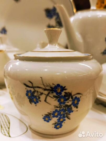 Чайный сервиз Reichenbach гдр Германия