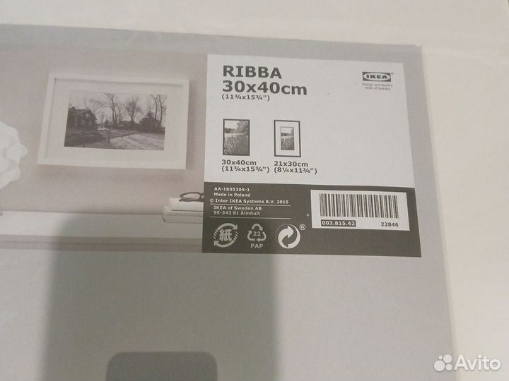 Фоторамка IKEA Ribba