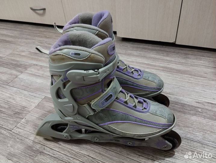 Роликовые коньки женские Reaction B104, размер 39
