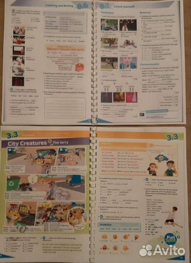 Комплект учебников по английскому языку