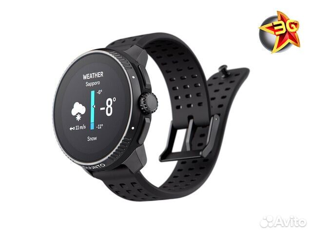 Часы Suunto Race Stainless Steel All Black SS050929000