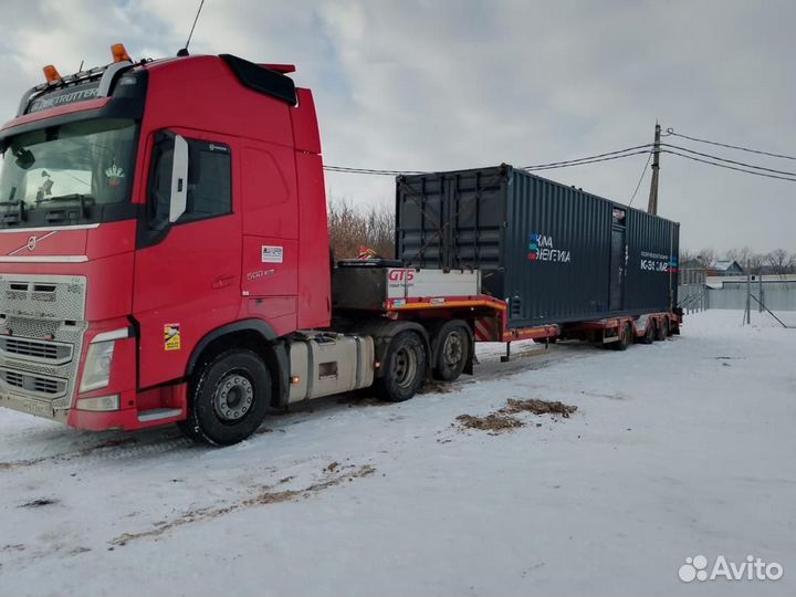 Грузоперевозки тралом негабарита