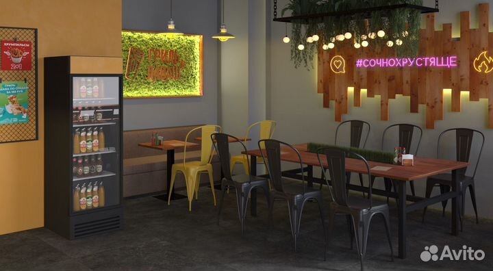 Кафе Гриль и Лаваш - 80 м2. Шаурма. Франшиза