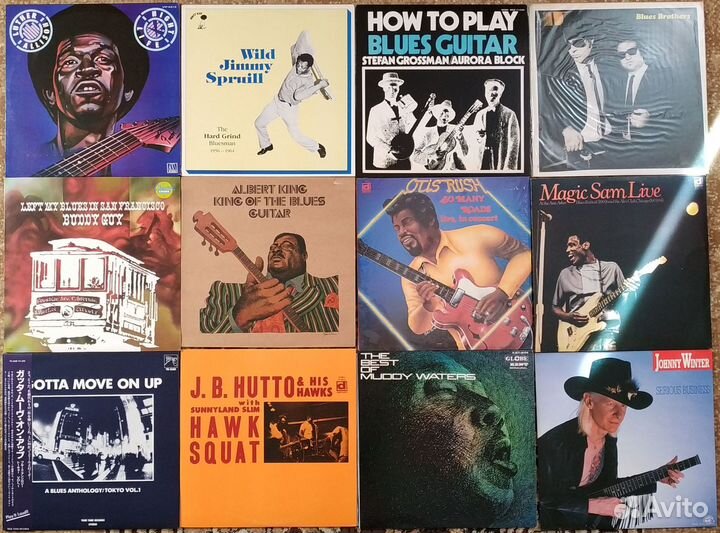 Винил фирменный blues