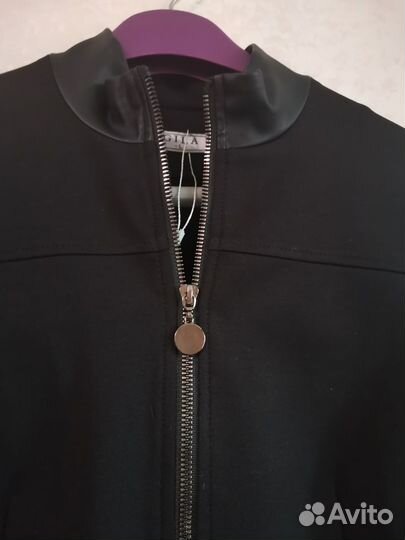 Платье кожа