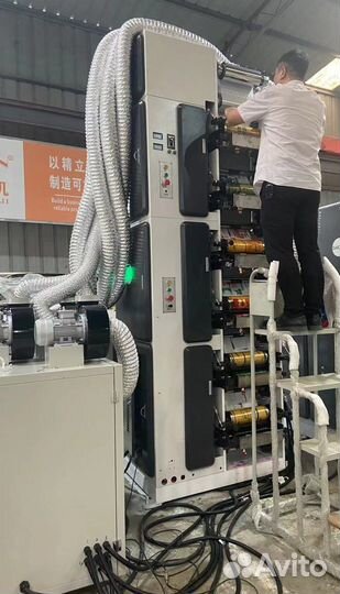 Флексографическая машина ZBS320 6 цветная