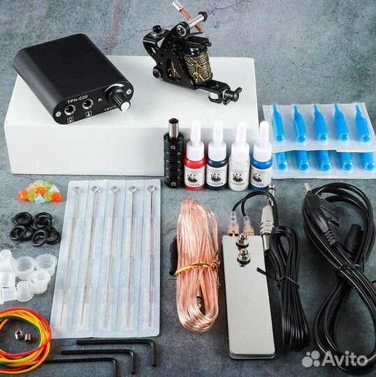 Новый набор для татуировок с машинкой