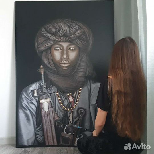 Роспись стен. Художник