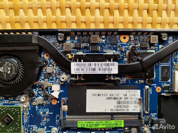 Ультрабук asus u38dt U38D U38N запчасти