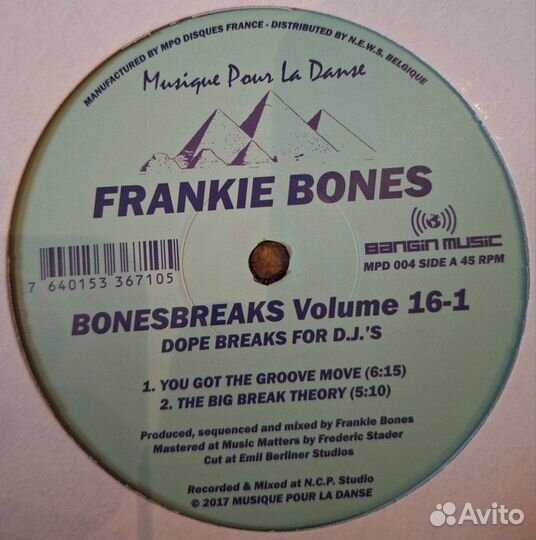 Frankie Bones – Bonesbreaks Volume 16-1