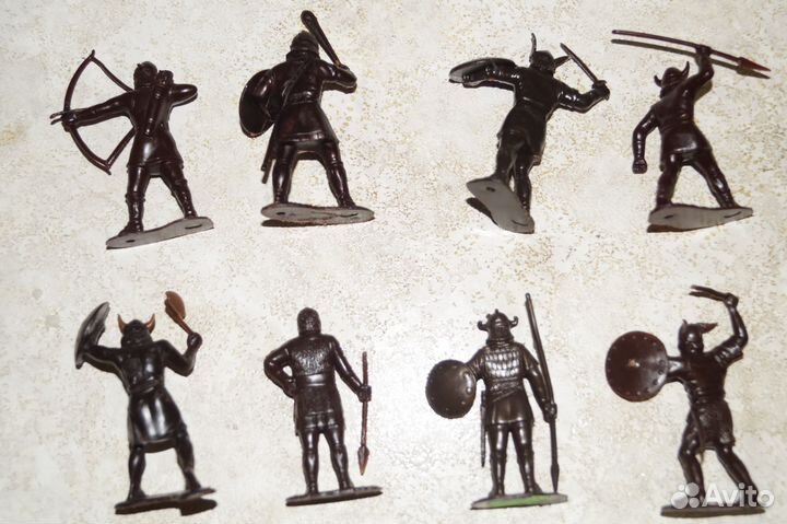 Солдатики СССР викинги Дзи