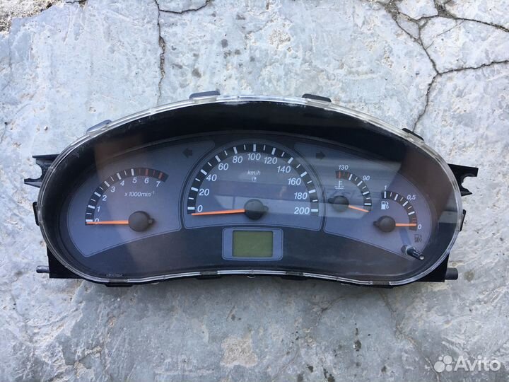 Панель приборов ваз 2110-12 Евро