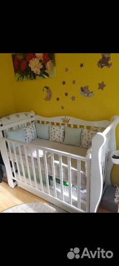 Бортики в детскую кроватку