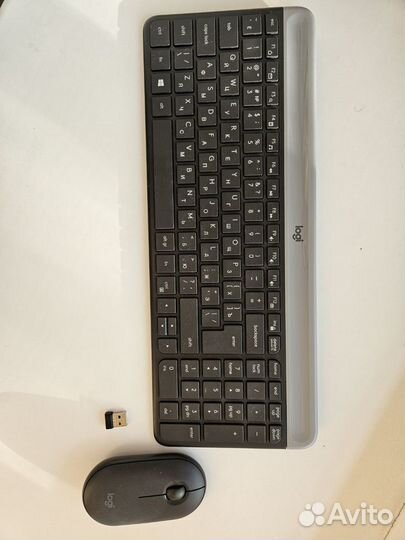Беспроводная клавиатура+мышь Logitech мк470