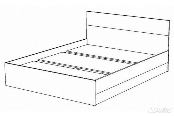 Кровать односпальная