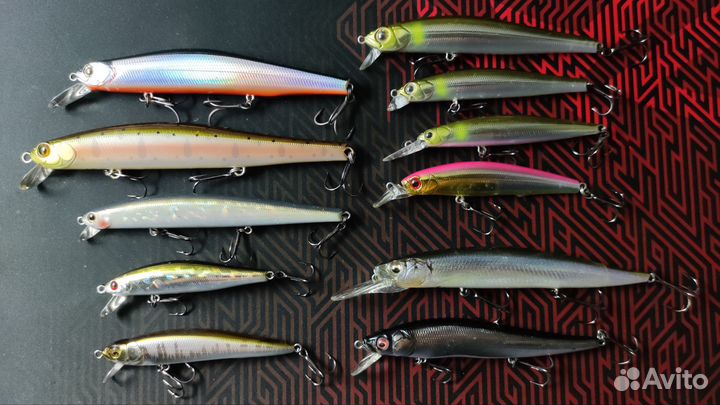 Воблеры японские на щуку, судака, сома