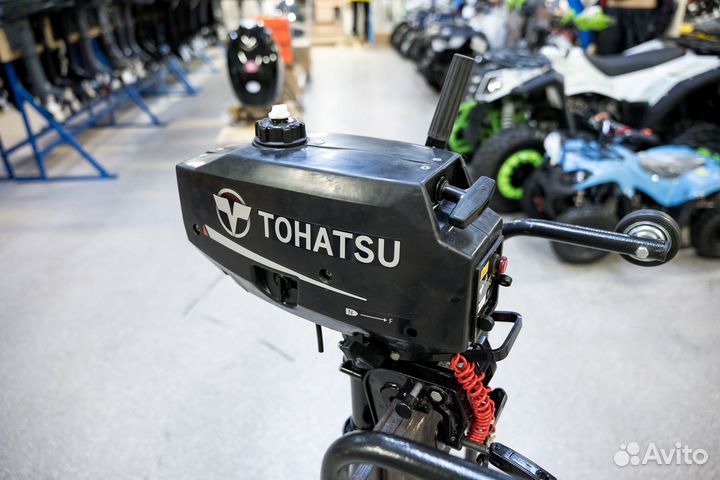 Лодочный мотор Tohatsu (Тохатсу) M 3.5 B2 S Витрин