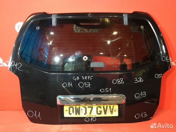 Дверь багажника Nissan Pathfinder R51 SUV YD25ddti