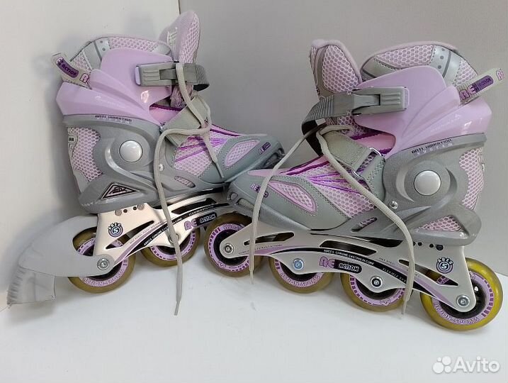 Роликовые коньки Reaction R501W-MG