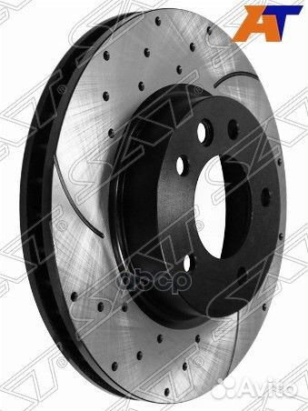 Комплект дисков тормозных передний перфорирован