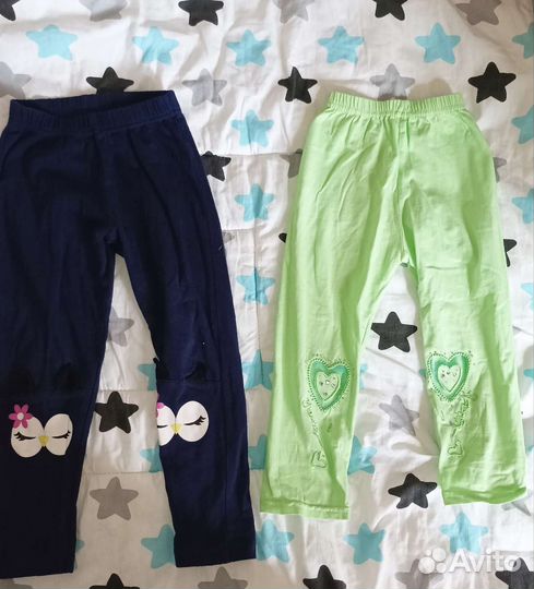 Вещи на девочку 3-5 лет. Пакетом