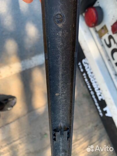 Молдинг двери задней левой renault logan 2005-2014