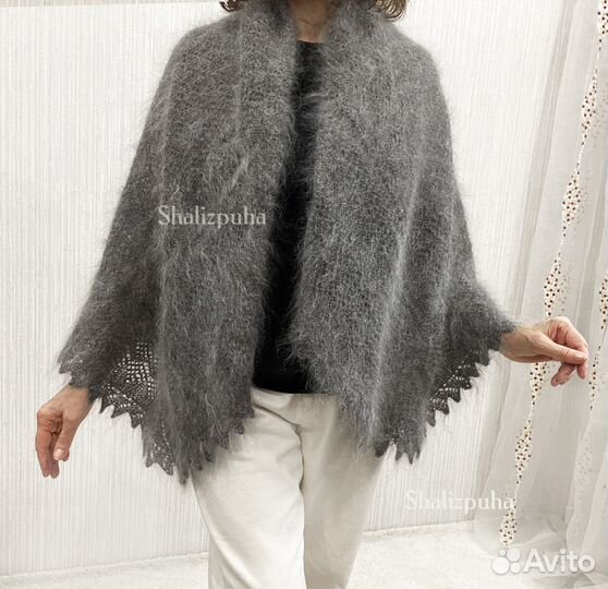 Пуховый платок, шаль, 259