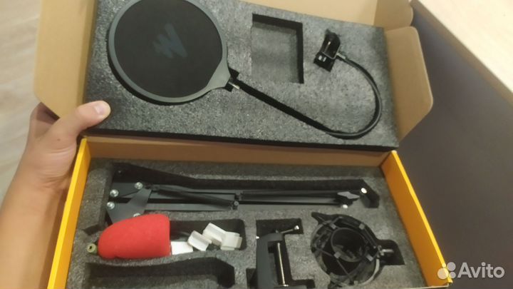 Микрофон fifine k669 с пантографом