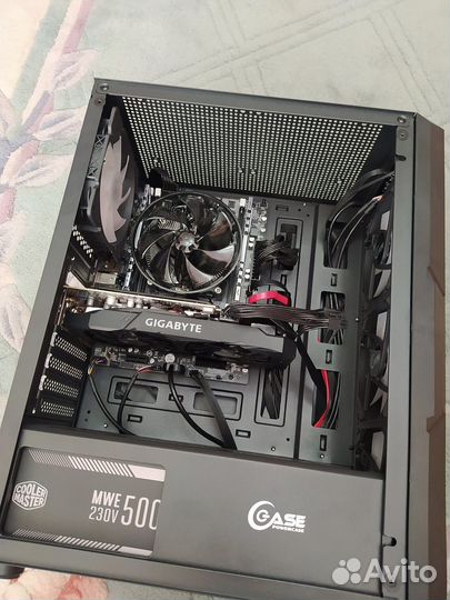 Мощный игровой компьютер 16яд./16gb/2SSD/GTX1660Ti