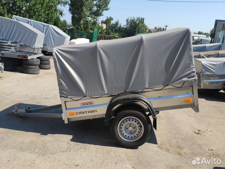 Прицеп 1900, тент 700 мм