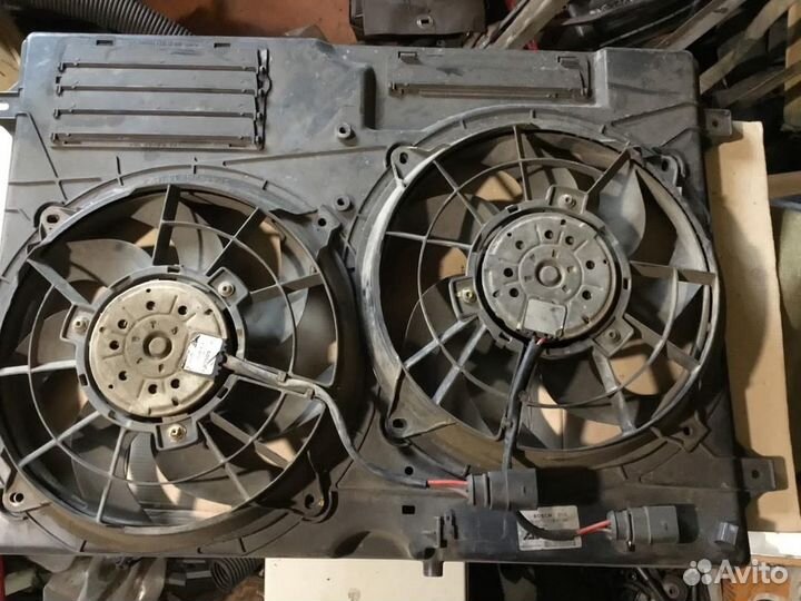 Диффузор вентилятора фольцваген шаран