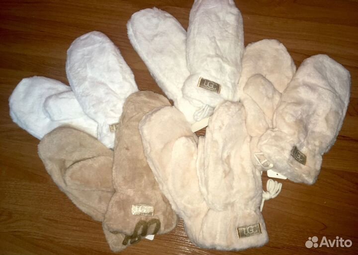 Варежки зимние женские